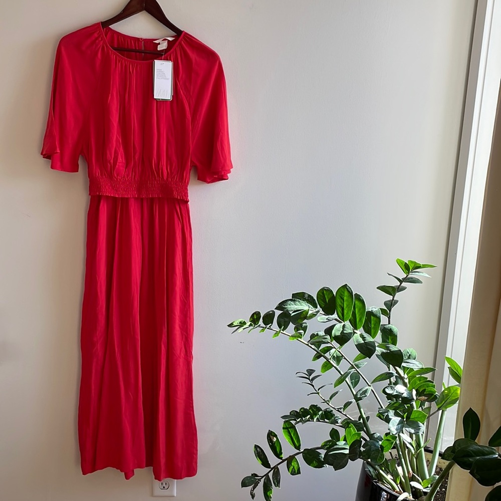 H&M MAMA Long Nursing Dress BNWT